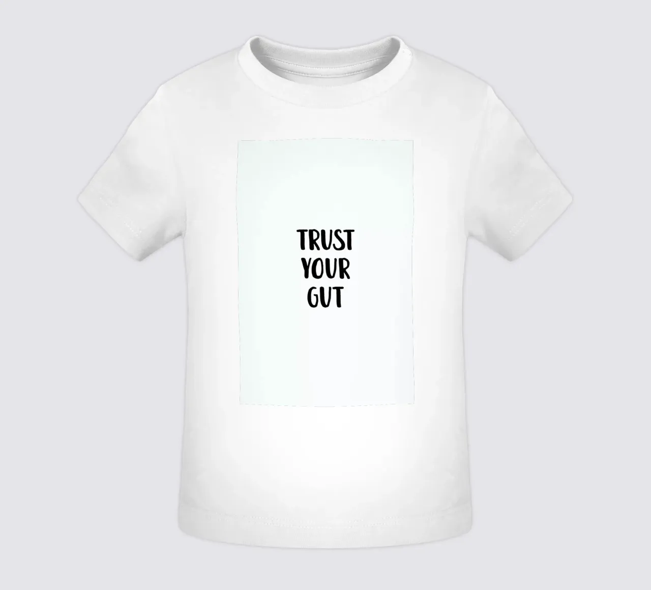 Trust Your Gut maglietta neonato da daylight design studio