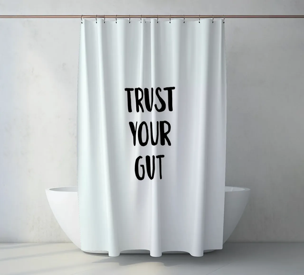 Trust Your Gut tenda da doccia da daylight design studio