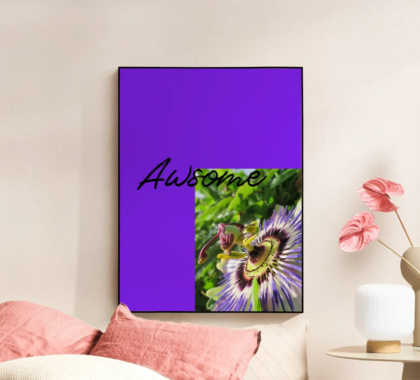 Passiflora plexiglass da Kreativernetzt