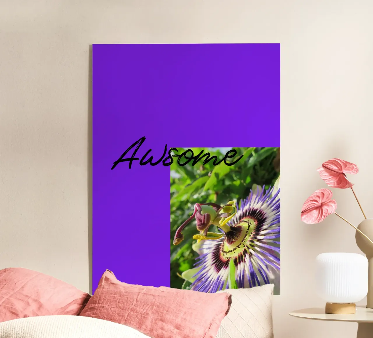 Passiflora plexiglass da Kreativernetzt