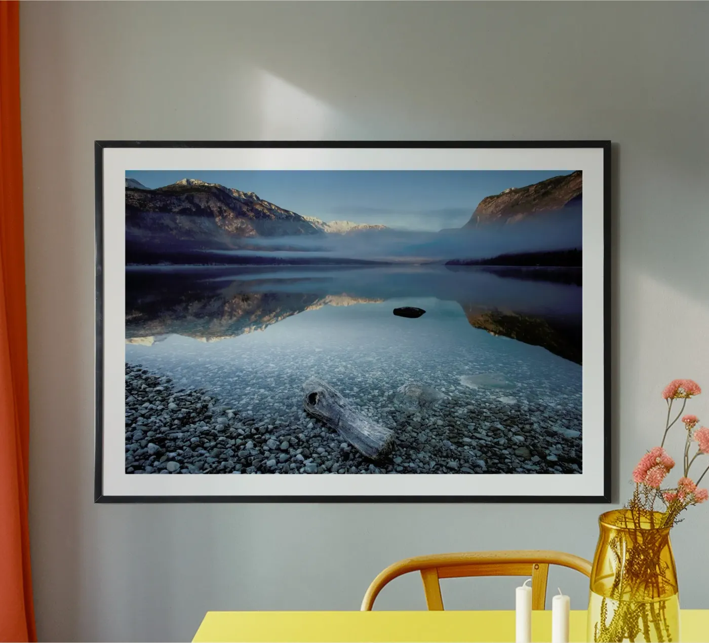 Bohinj's Tranquility - Bor poster de Pictufy