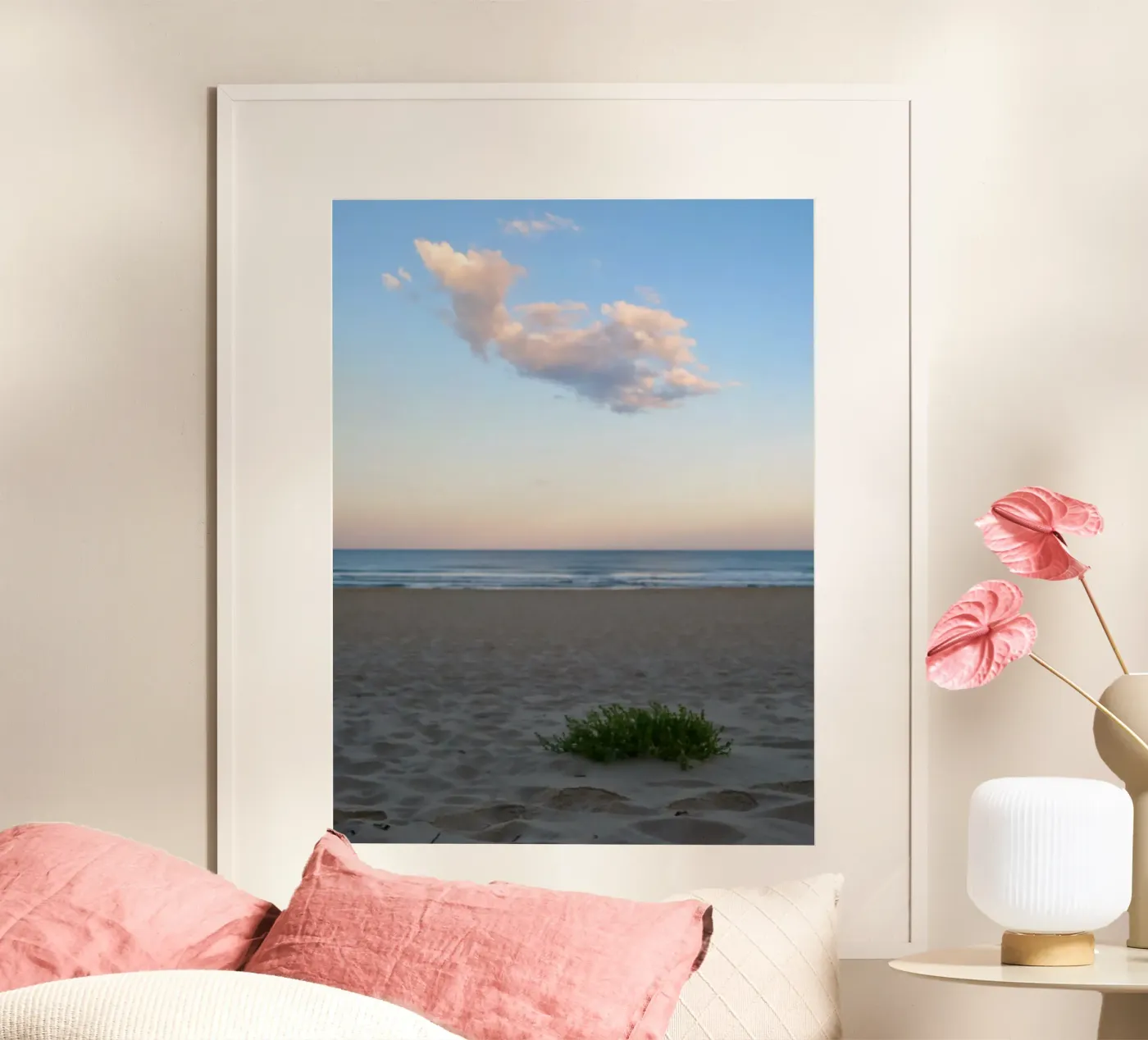 Pink cloud poster by Kreativernetzt