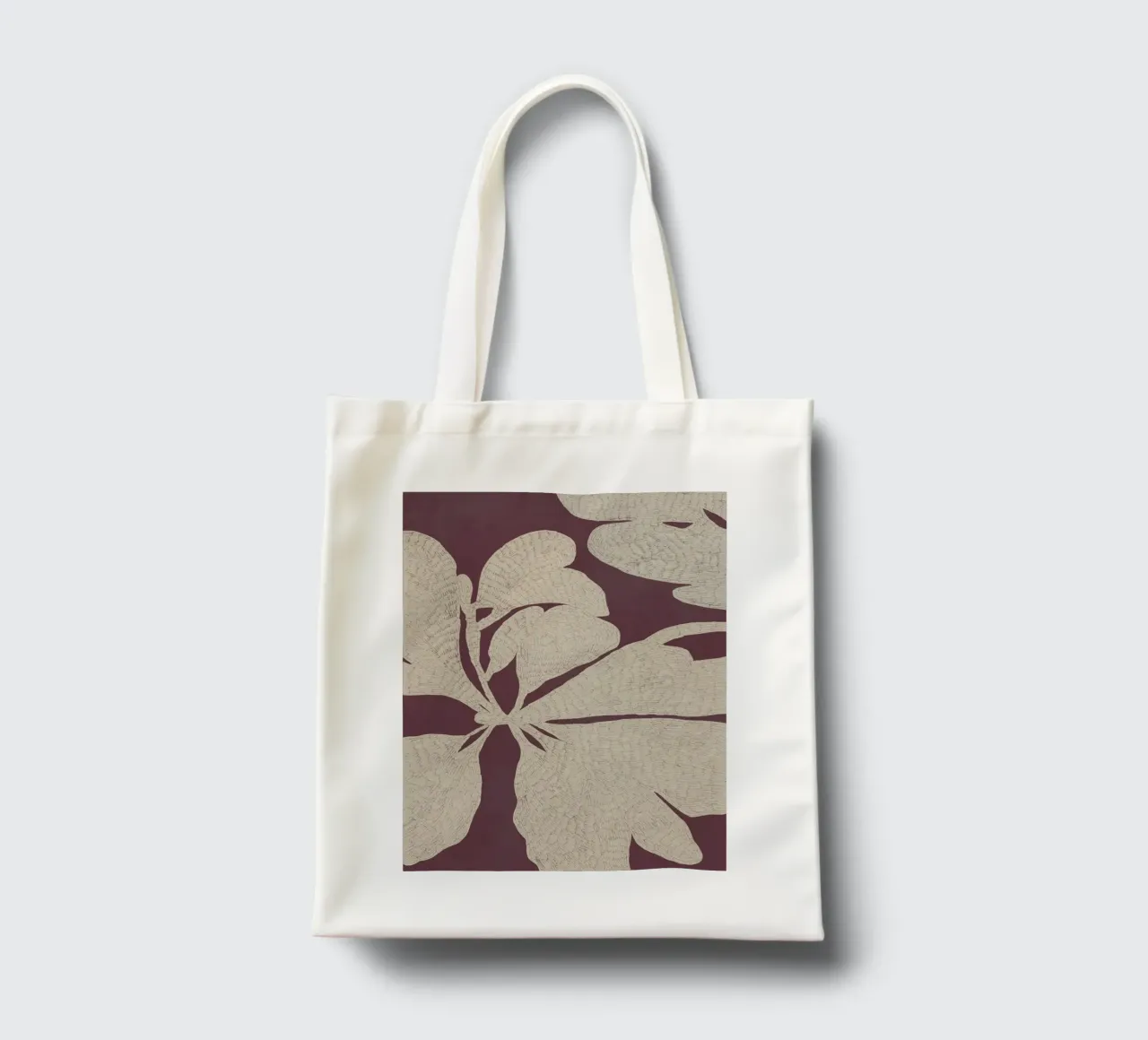 Calm Strokes No 03 borsa in juta da treechild