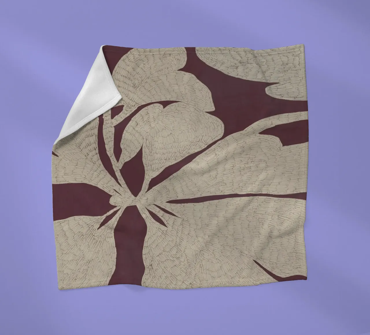 Calm Strokes No 03 coperta in pile da treechild