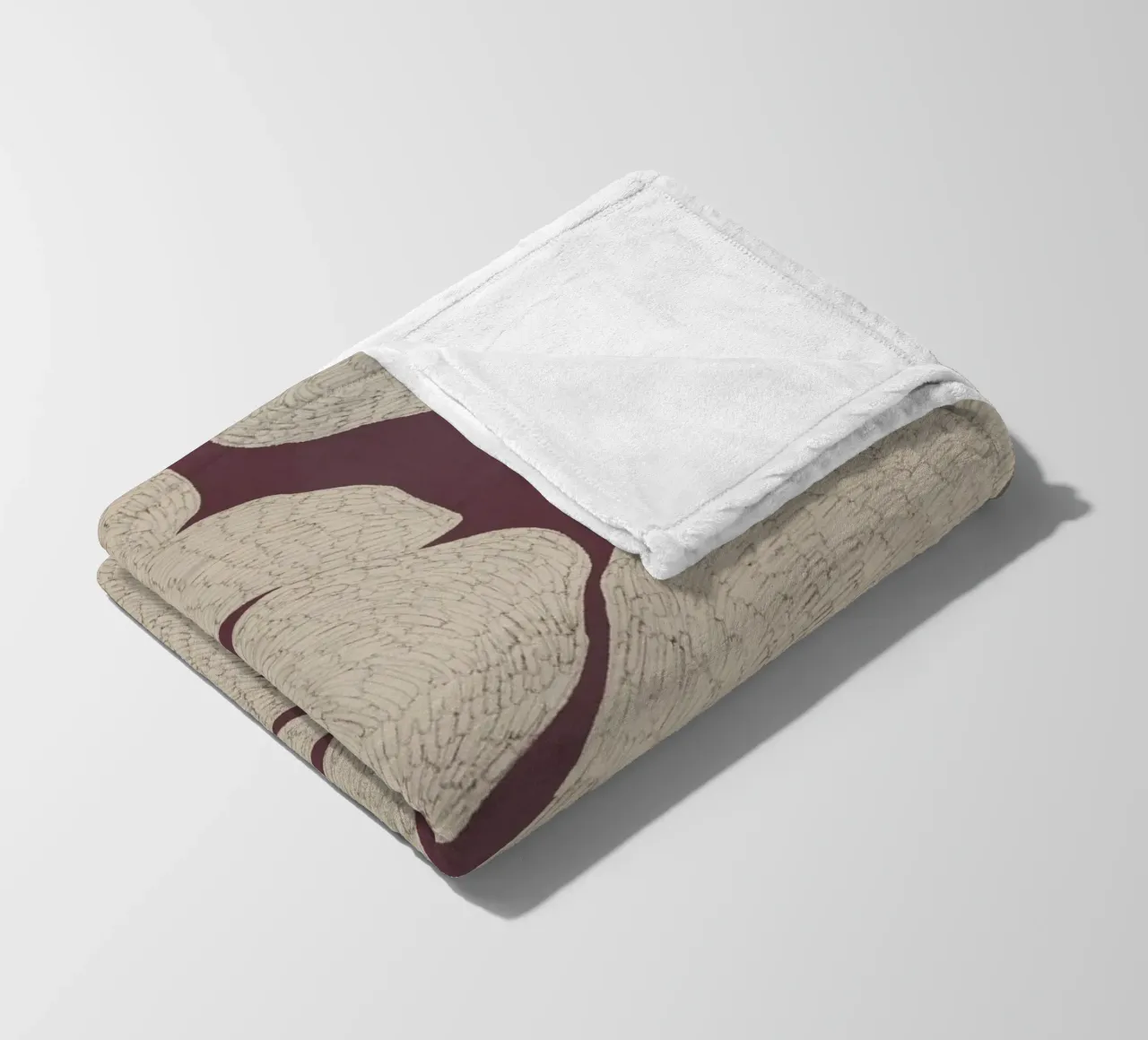 Calm Strokes No 03 coperta in pile da treechild