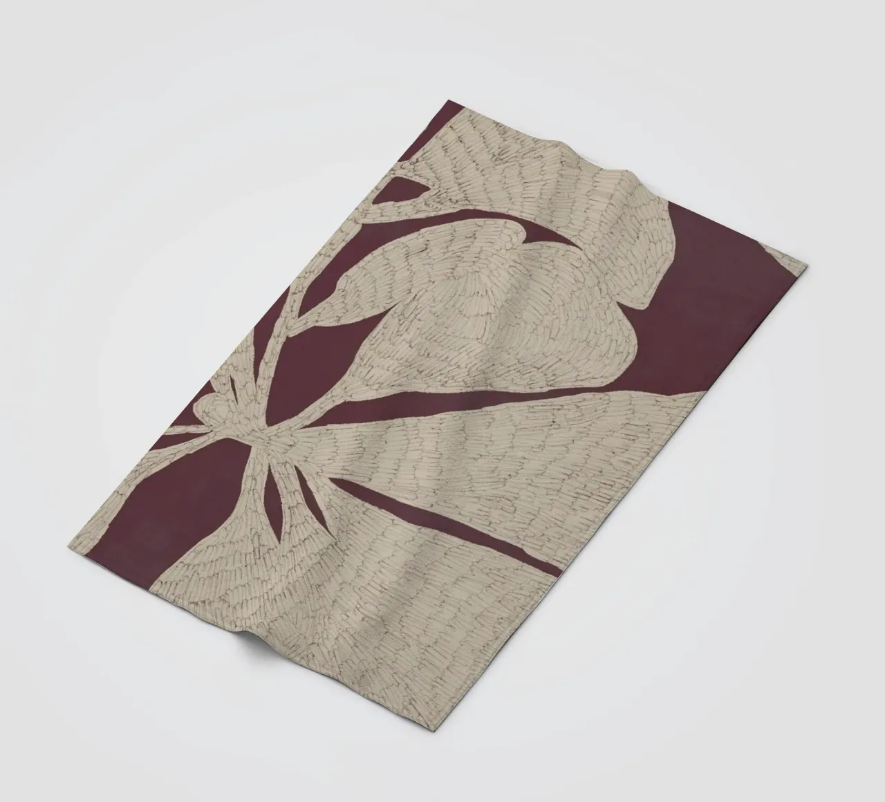 Calm Strokes No 03 coperta in pile da treechild