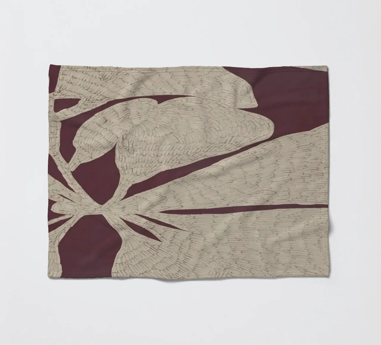 Calm Strokes No 03 coperta in pile da treechild