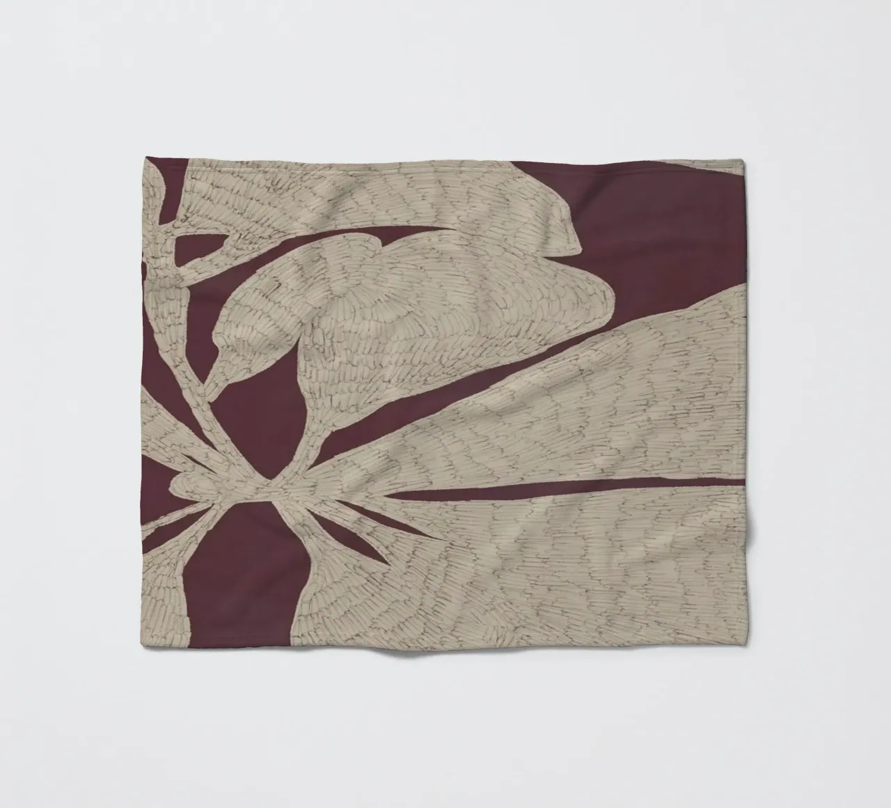 Calm Strokes No 03 coperta in pile da treechild
