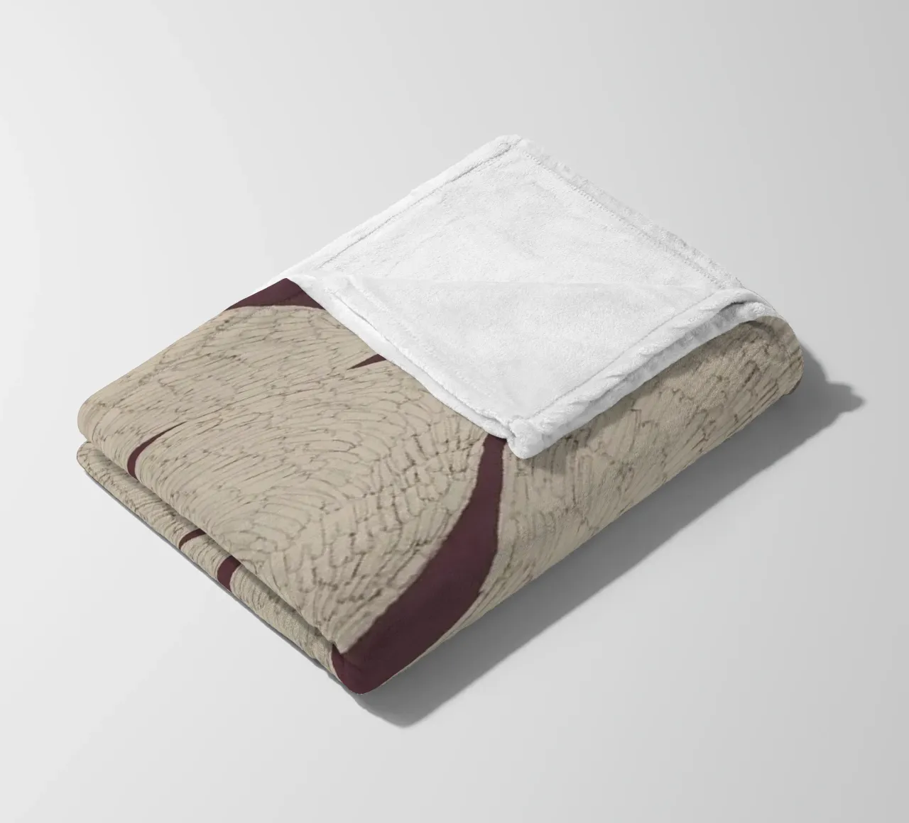 Calm Strokes No 03 coperta in pile da treechild