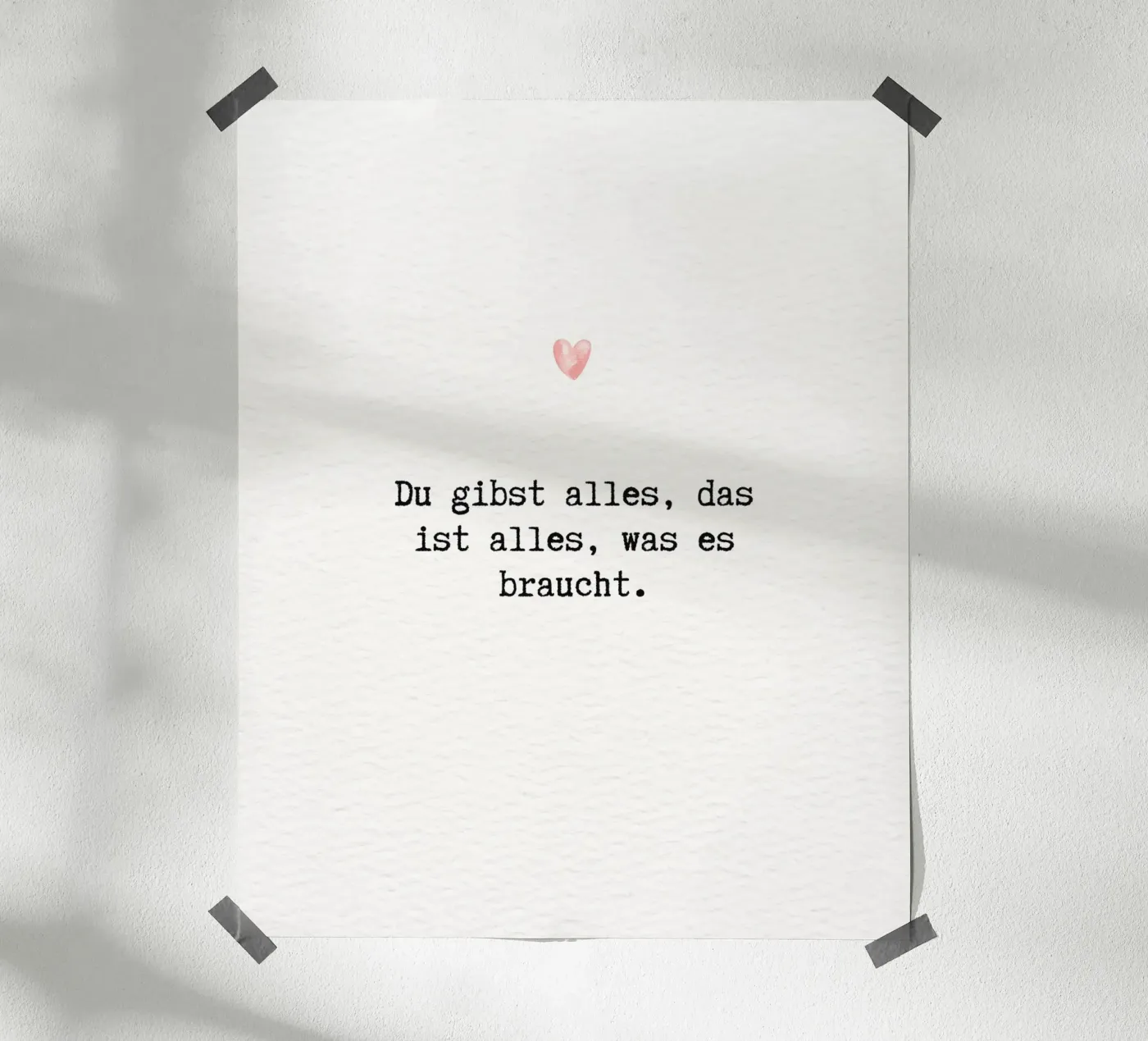 genug Poster von pixelflow