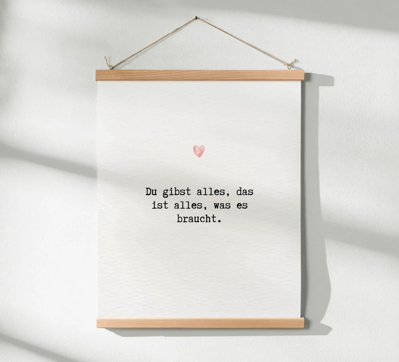 genug Poster von pixelflow