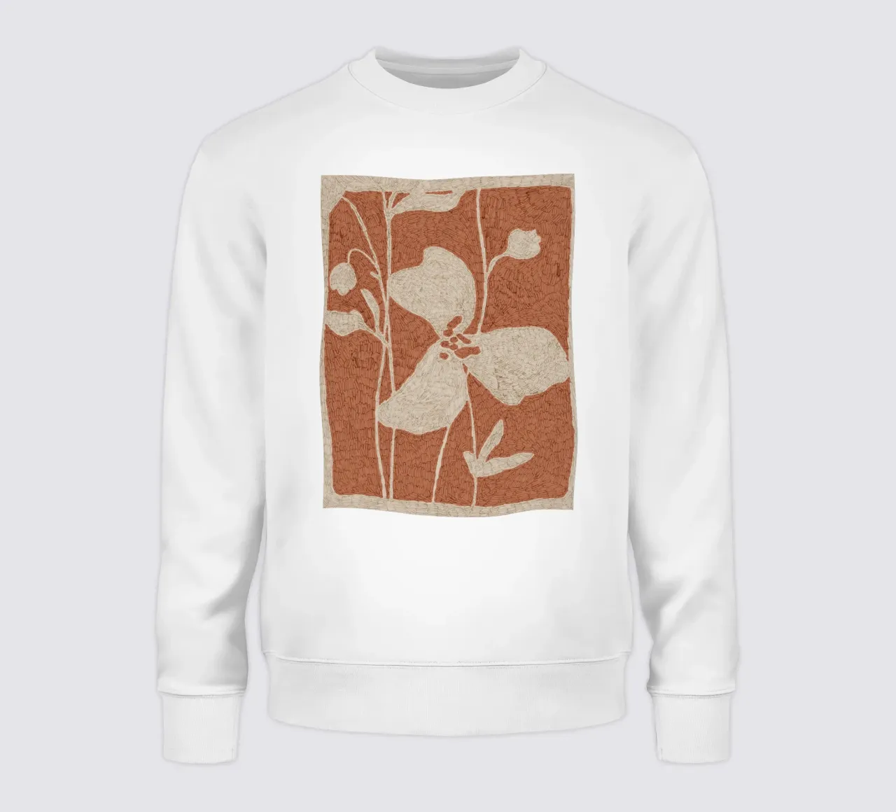 Calm Strokes No 05 felpa da treechild