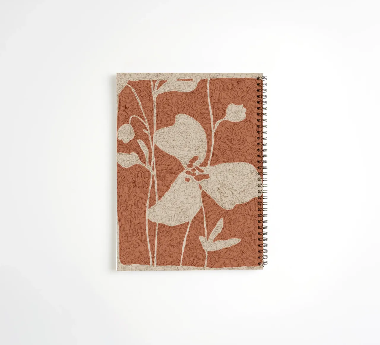 Calm Strokes No 05 spiral notebook by treechild