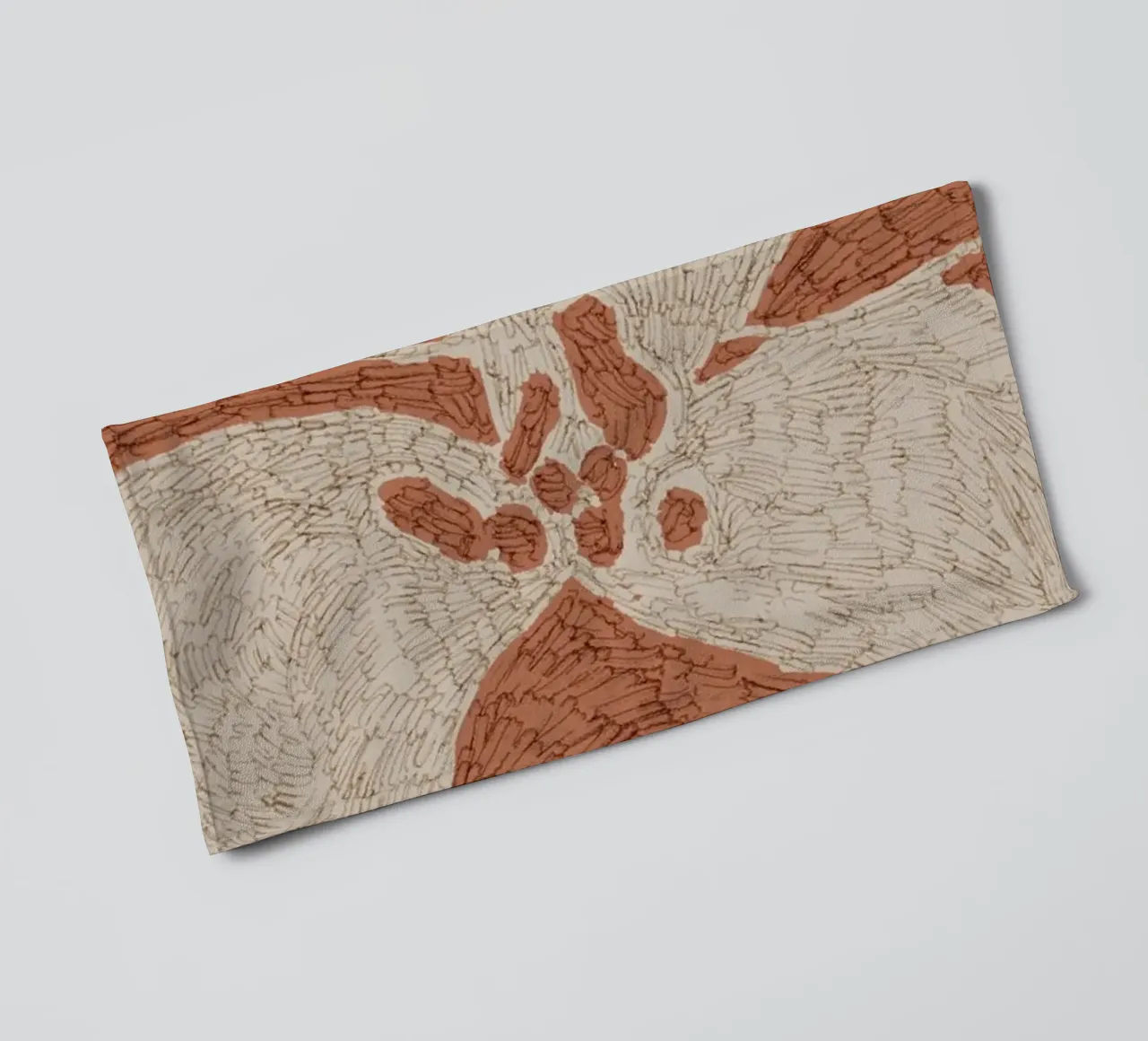 Calm Strokes No 05 asciugamano da bagno da treechild
