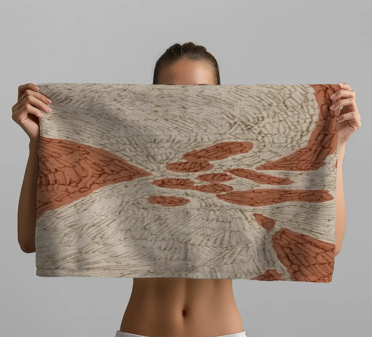 Calm Strokes No 05 asciugamano da bagno da treechild
