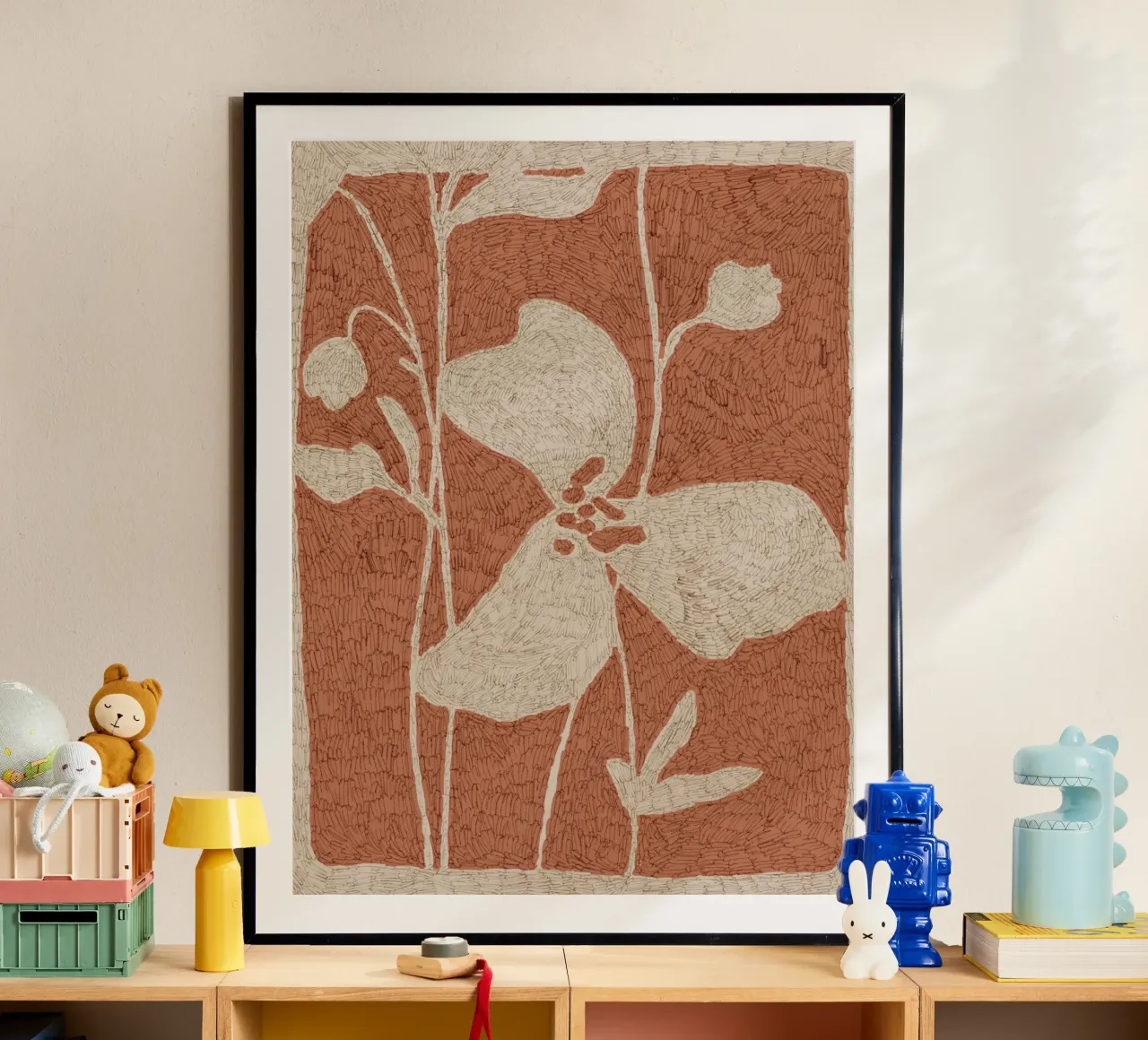 Calm Strokes No 05 poster de treechild