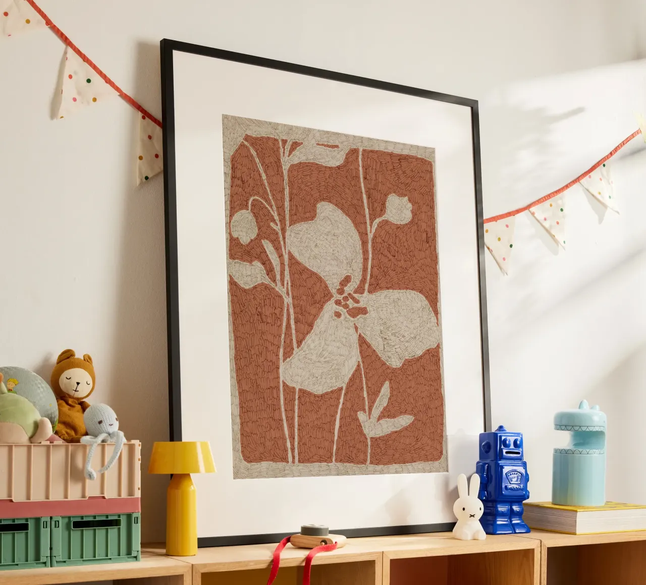 Calm Strokes No 05 poster de treechild