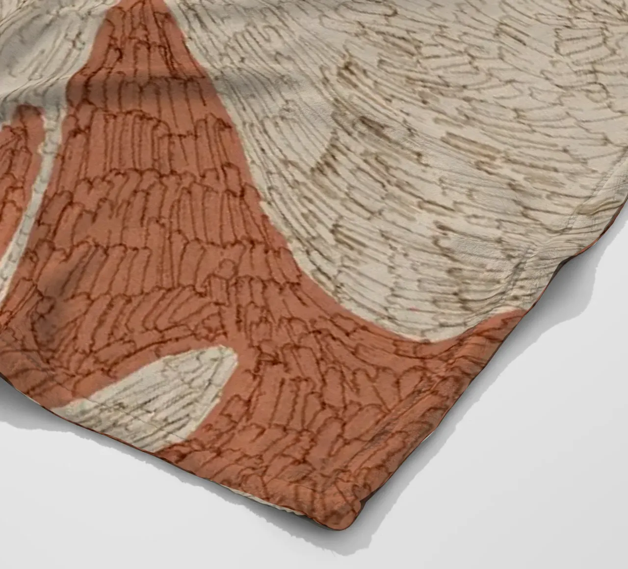 Calm Strokes No 05 coperta in pile da treechild