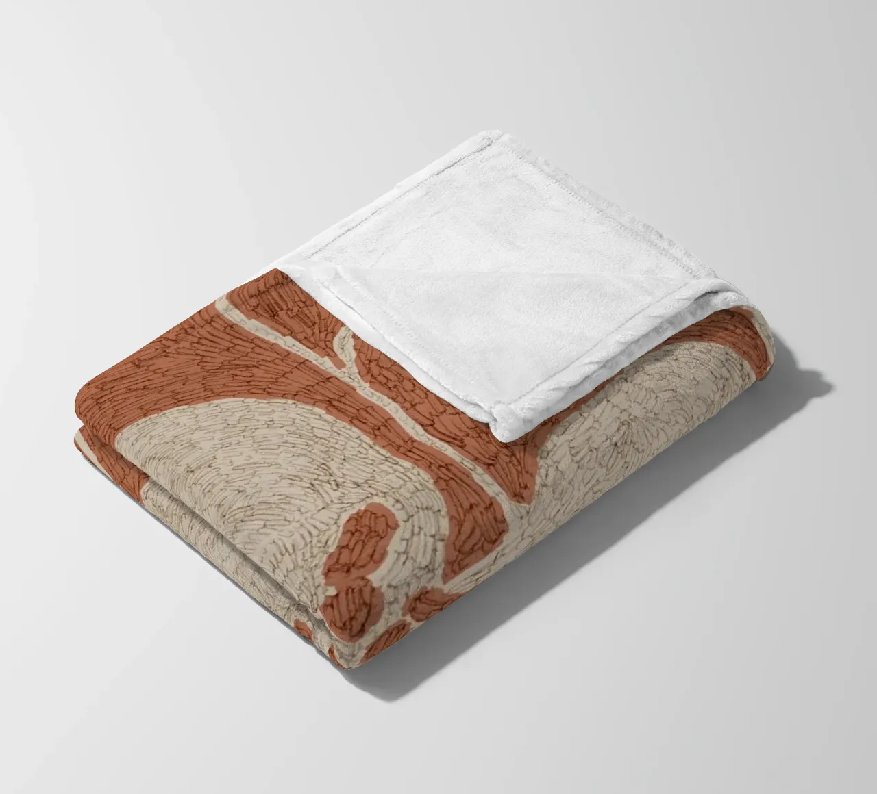 Calm Strokes No 05 coperta in pile da treechild