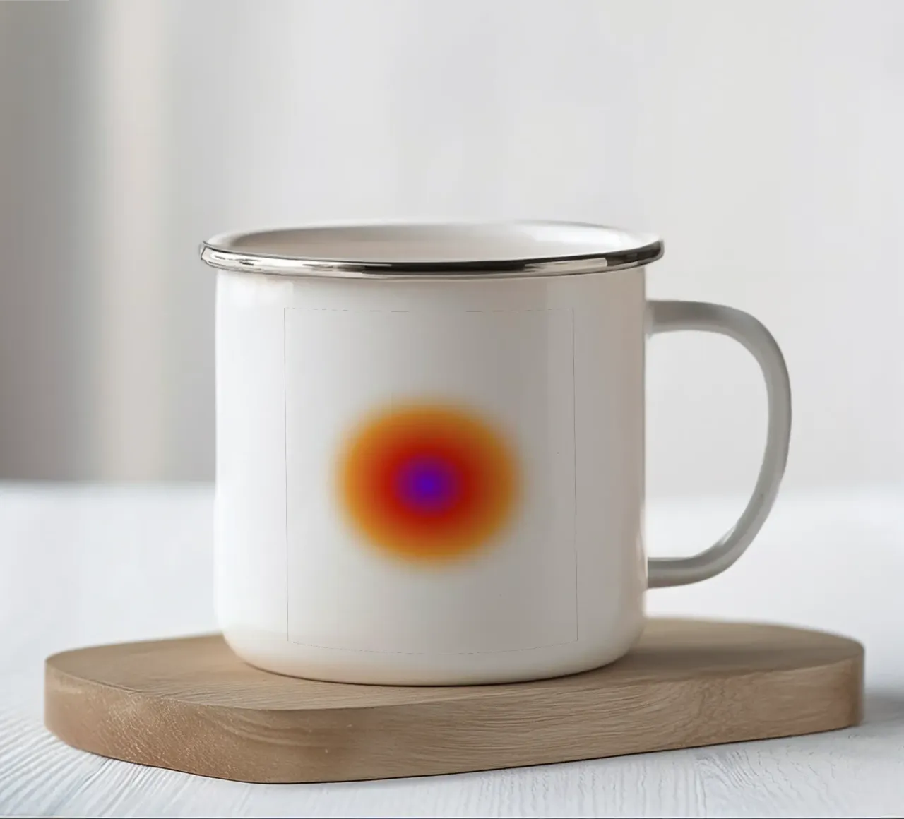 the eye tazza in smalto da Ambition Wall