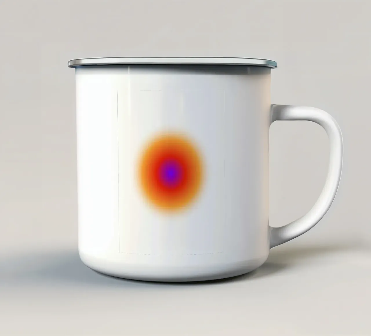 the eye tazza in smalto da Ambition Wall