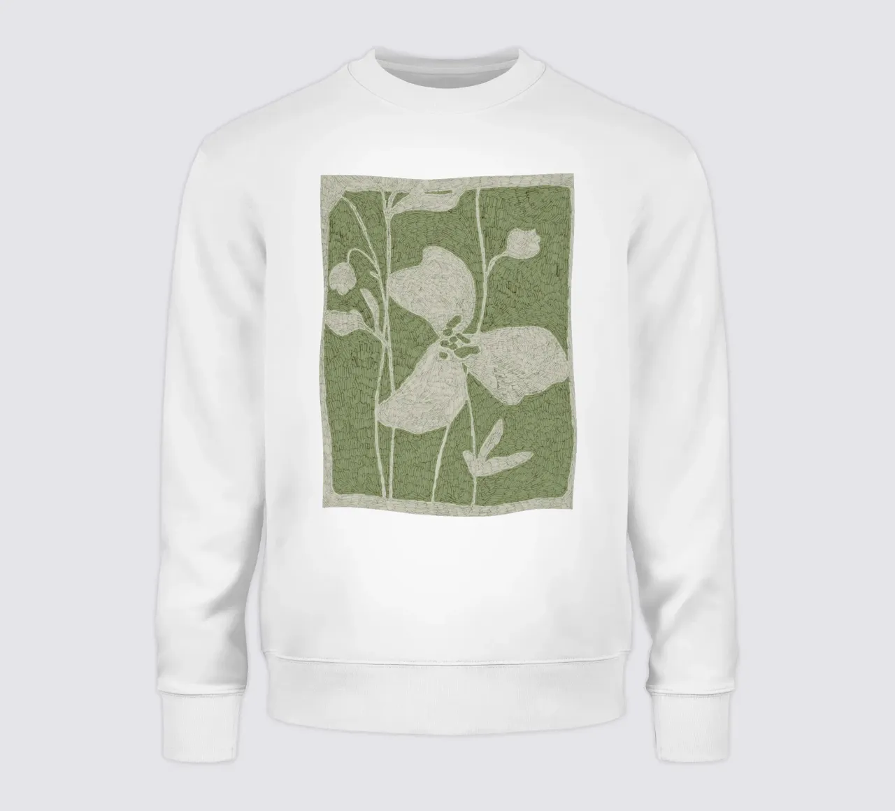 Calm Strokes No 06 sweatshirt van treechild