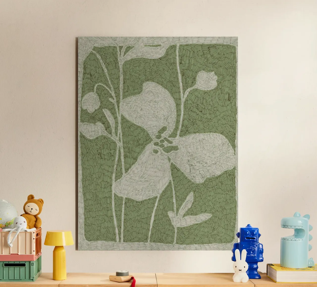 Calm Strokes No 06 alluminio dibond da treechild