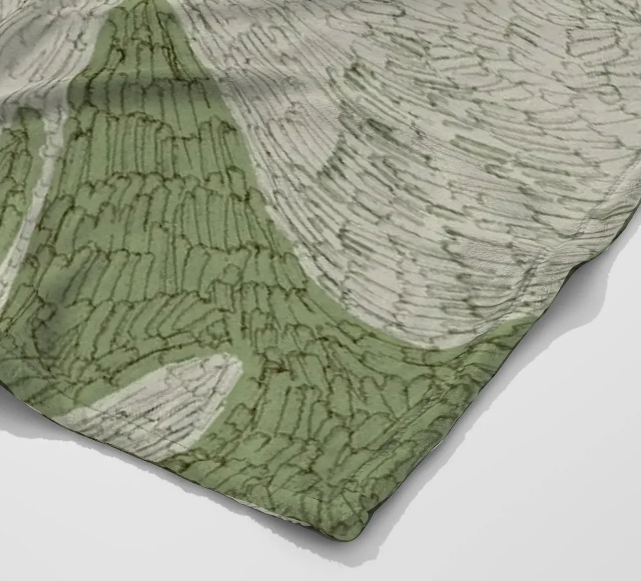 Calm Strokes No 06 coperta in pile da treechild