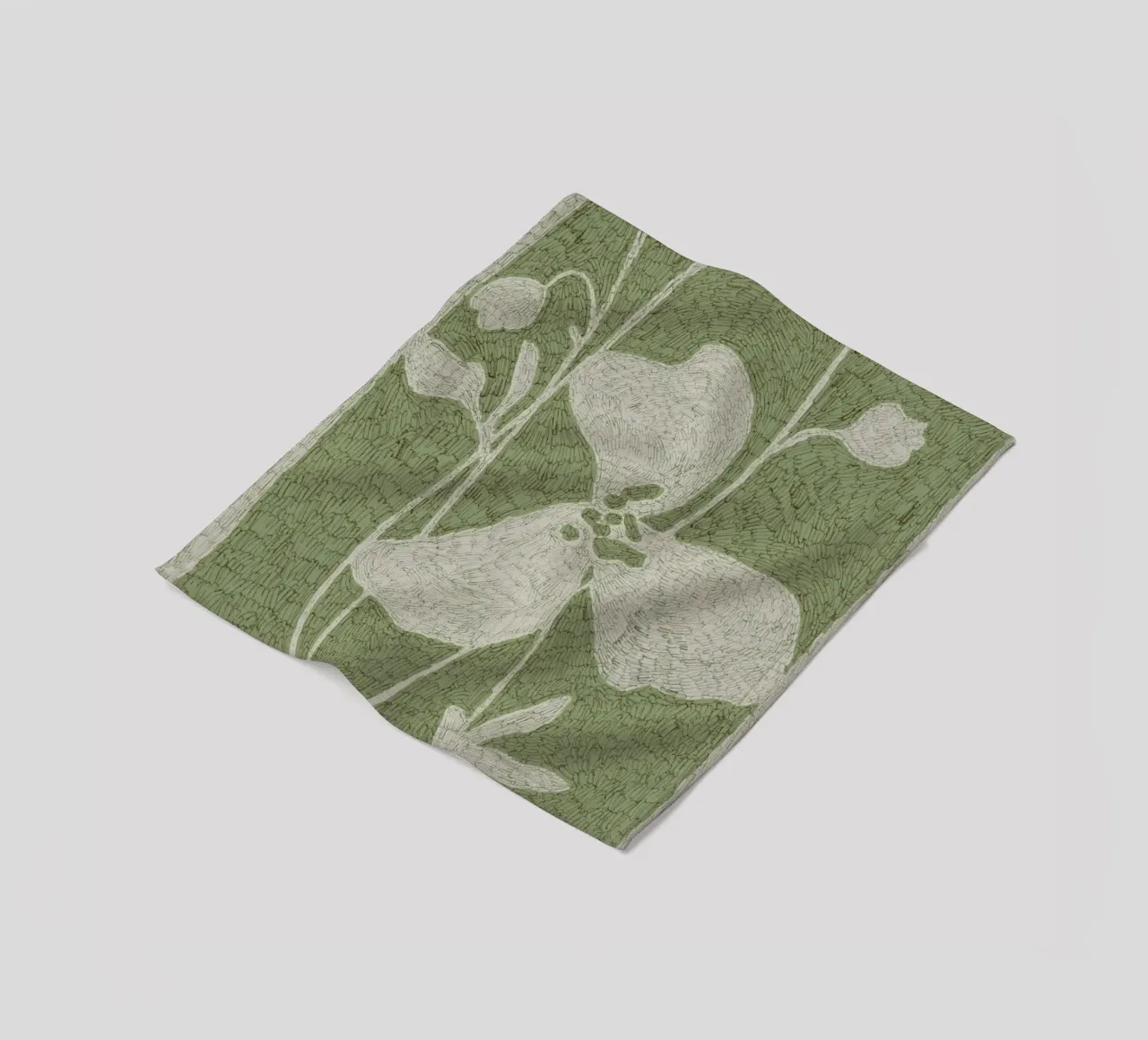 Calm Strokes No 06 coperta in pile da treechild