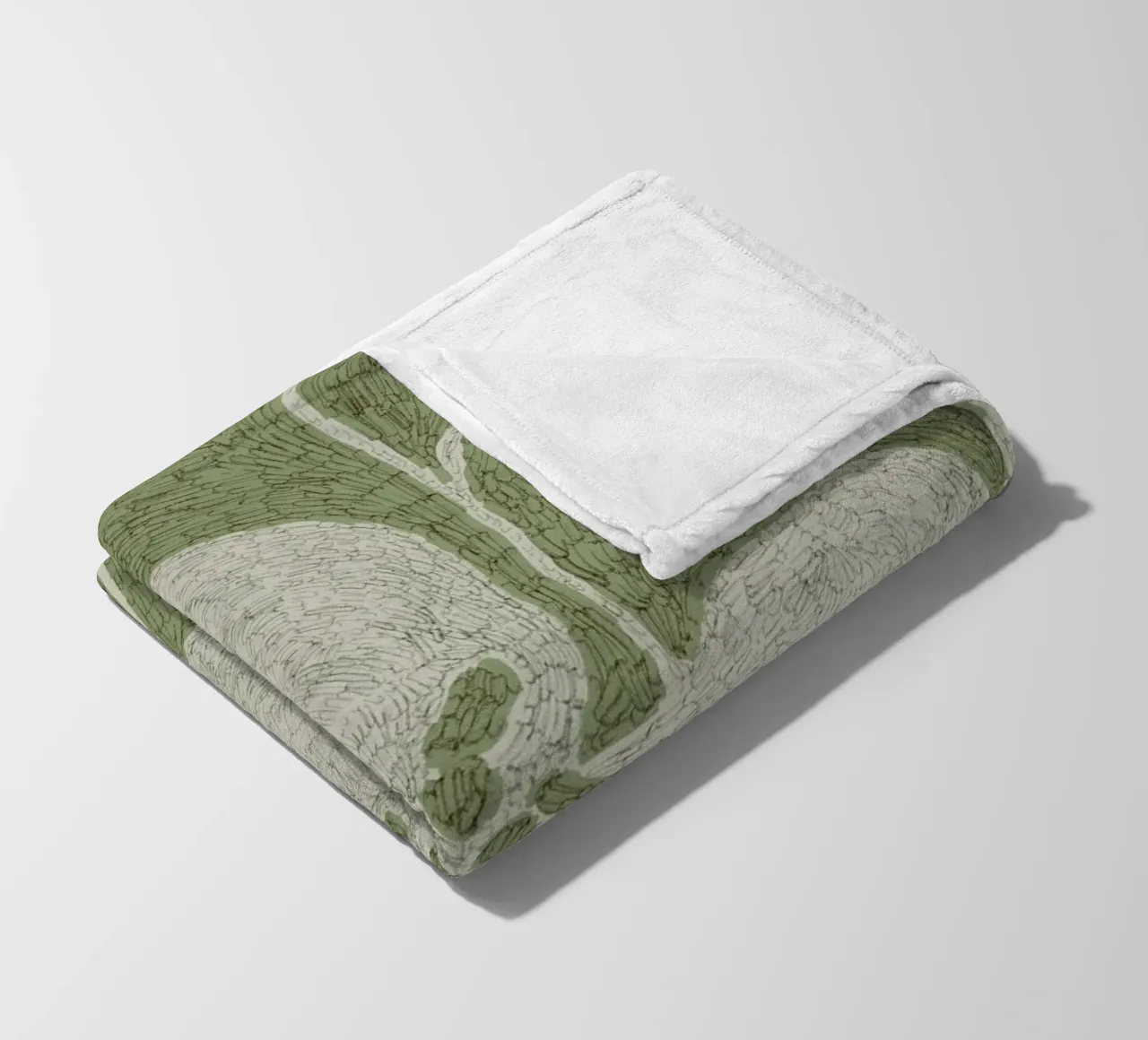 Calm Strokes No 06 coperta in pile da treechild
