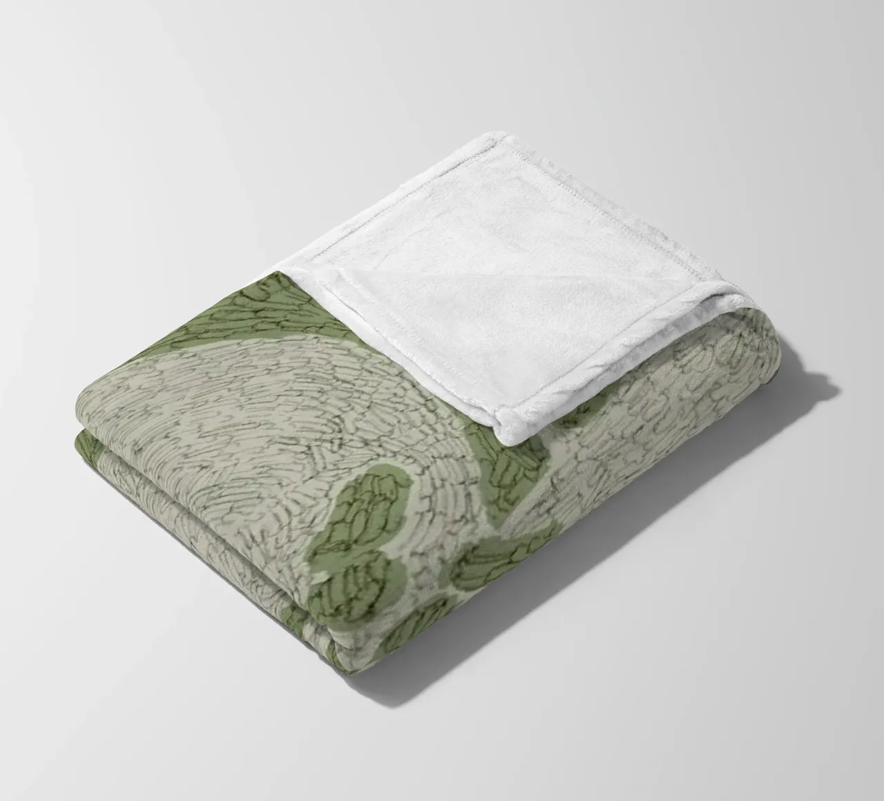Calm Strokes No 06 coperta in pile da treechild