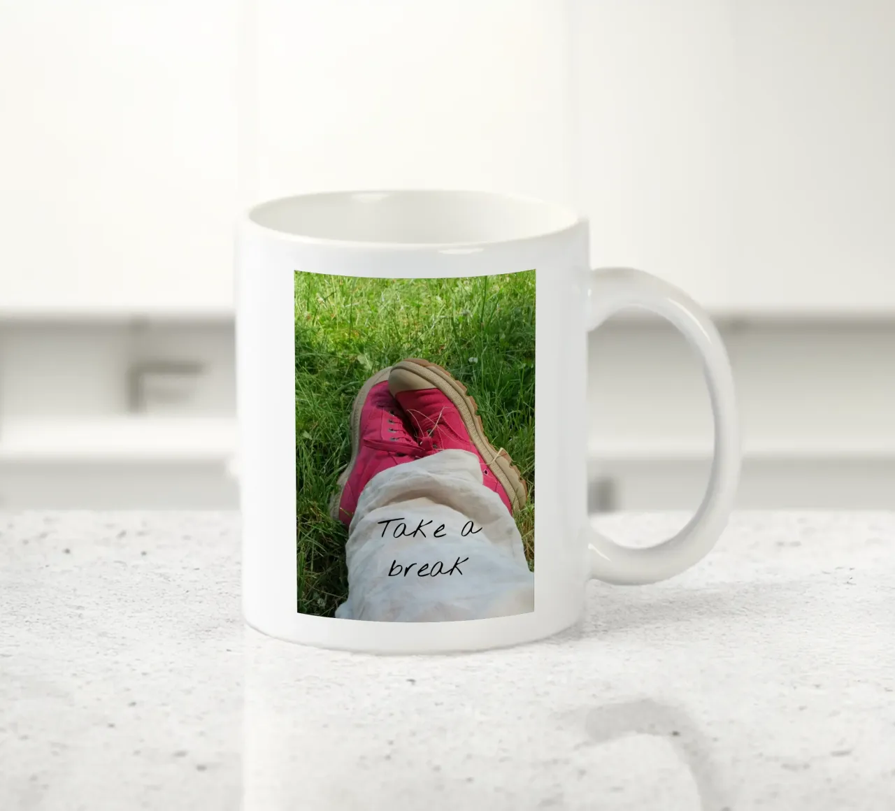 Pausa sul prato tazza in ceramica da Kreativernetzt