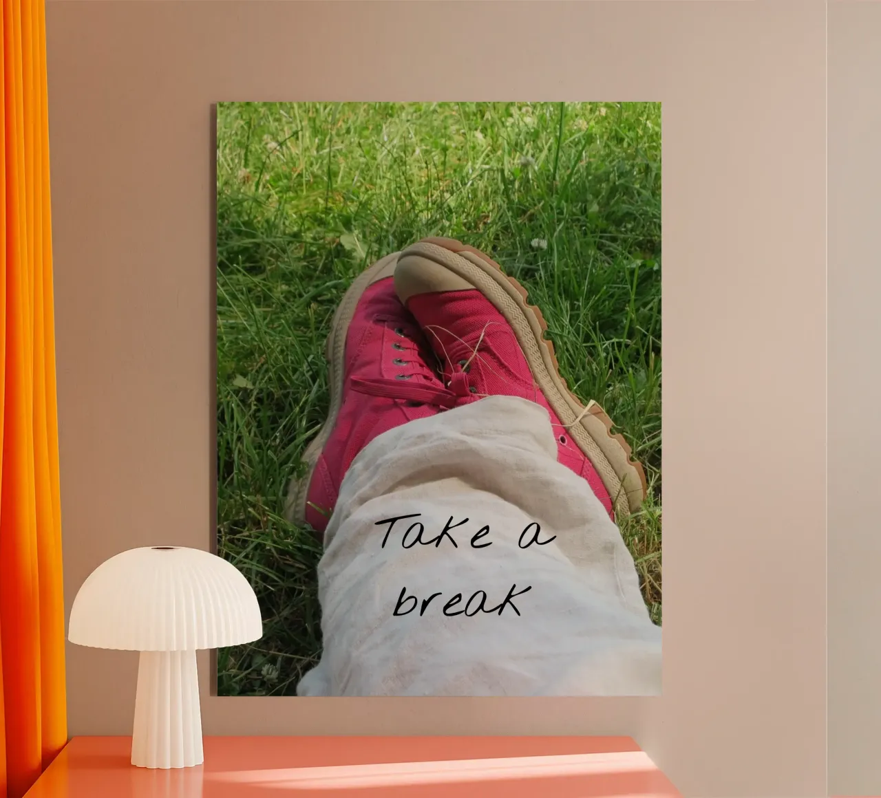 Pause dans les prés alu dibond de Kreativernetzt