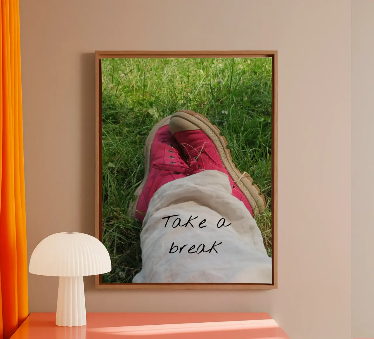 Meadow break canvas by Kreativernetzt