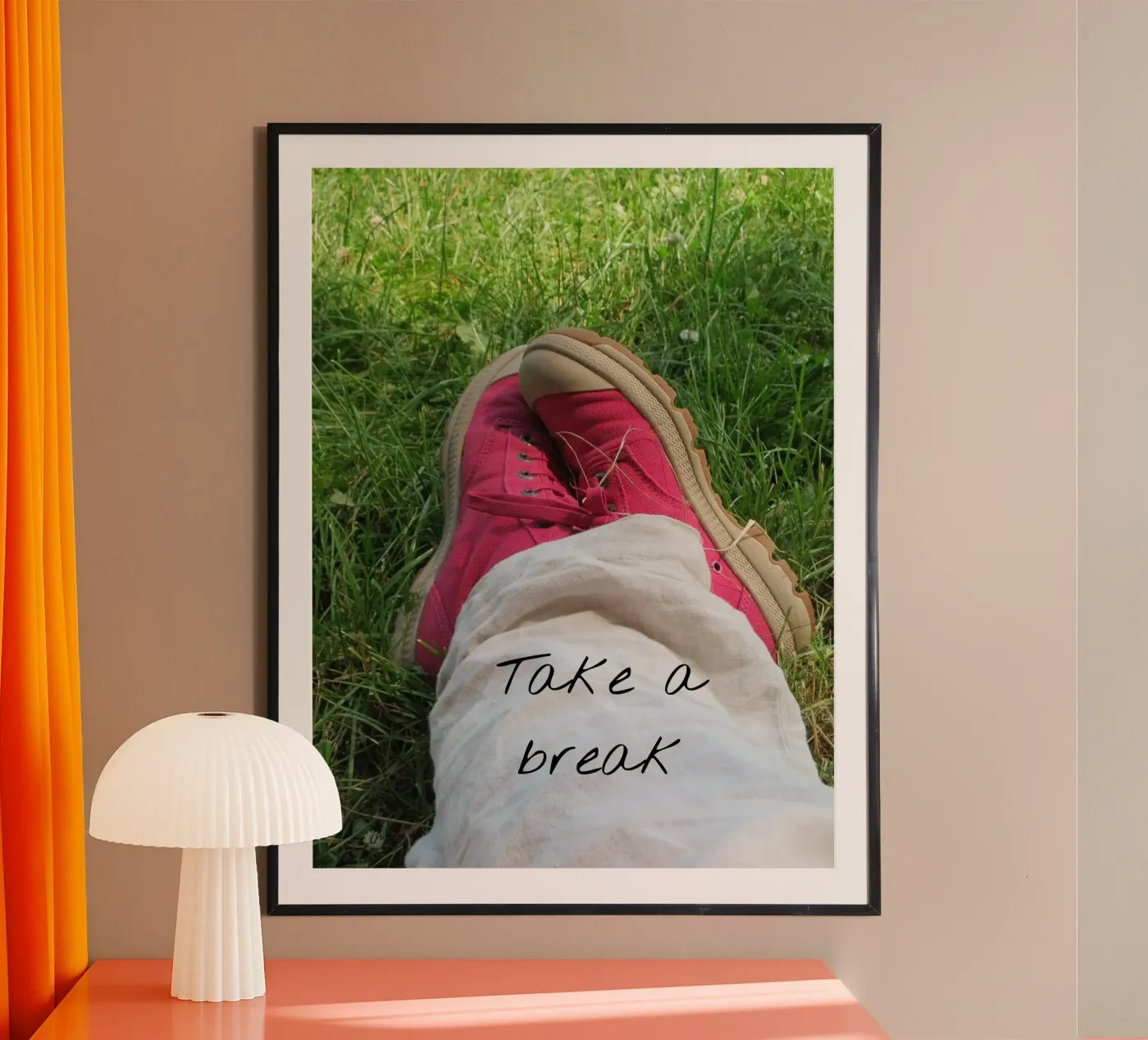 Wiesenpause Poster von Kreativernetzt