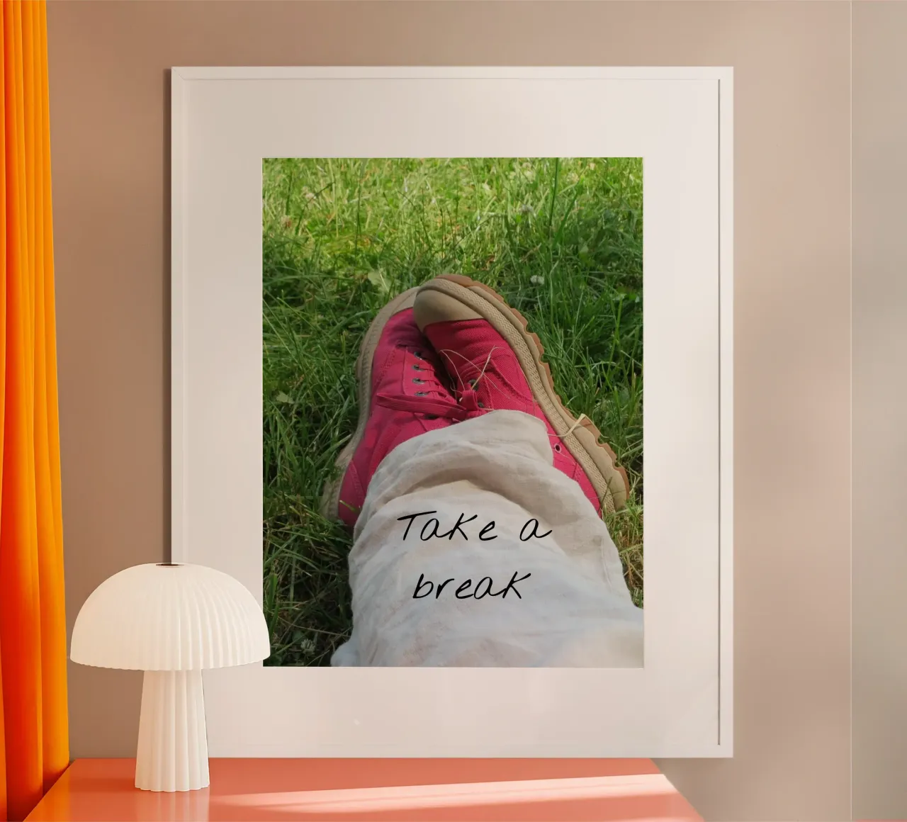 Pause dans les prés poster de Kreativernetzt