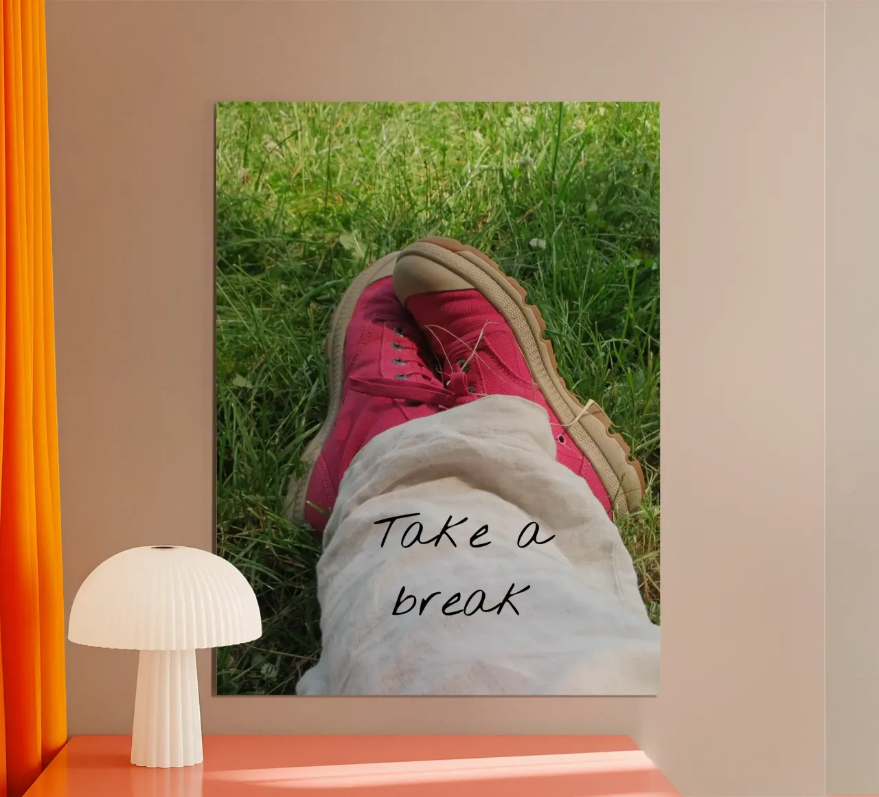 Pause dans les prés poster de Kreativernetzt