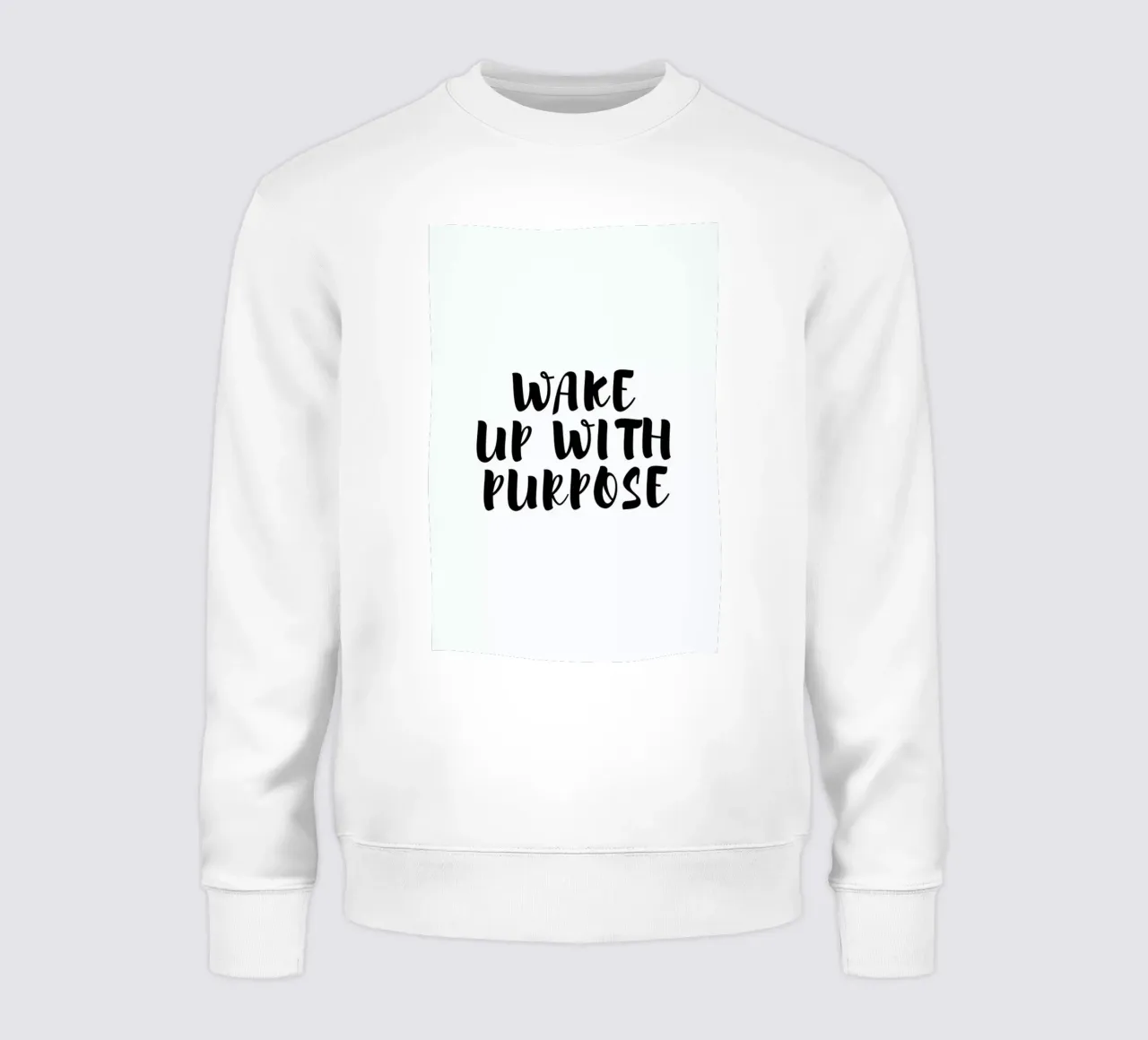 Wake Up Sweatshirt von typed
