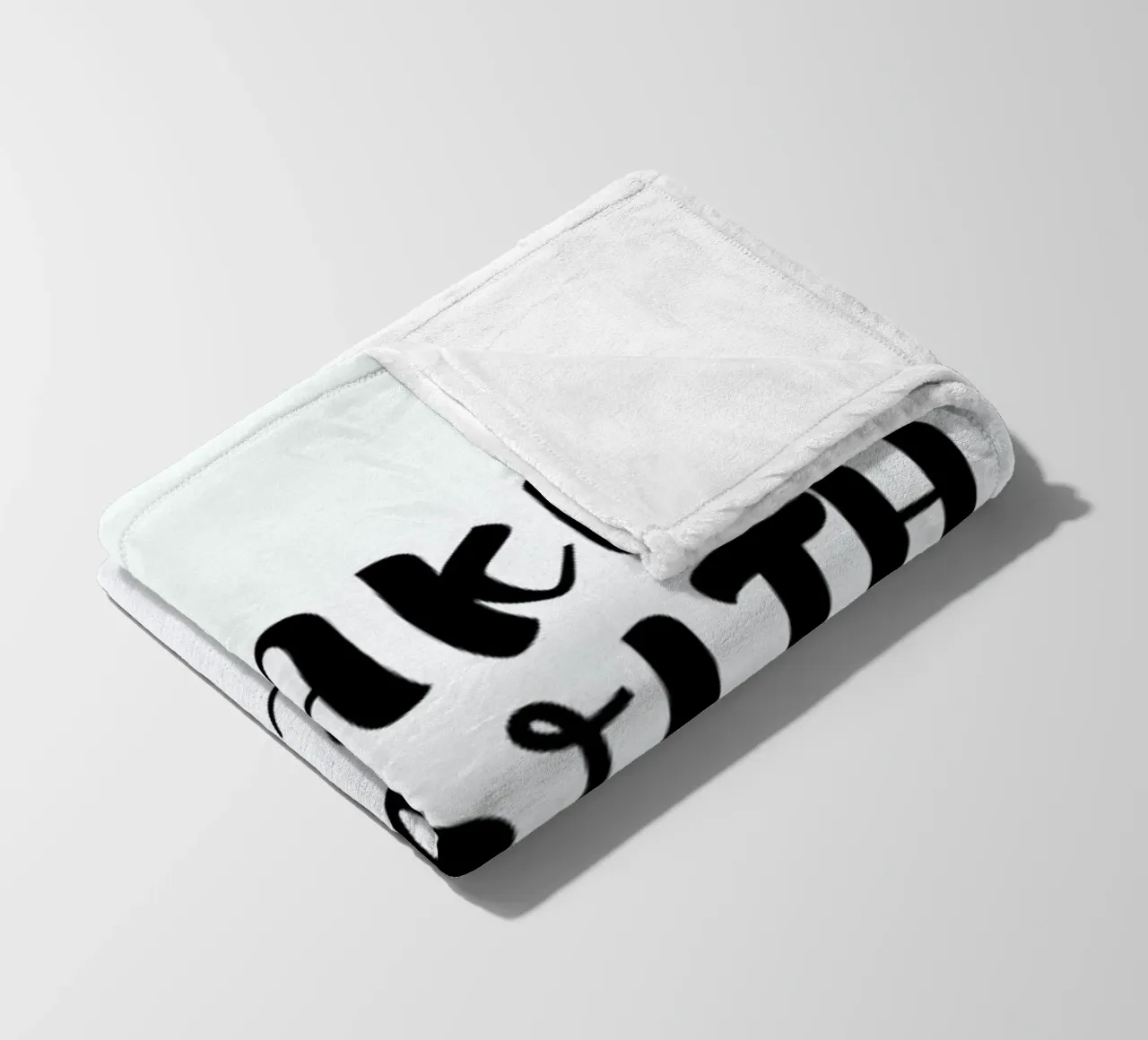 Wake Up coperta in pile da typed