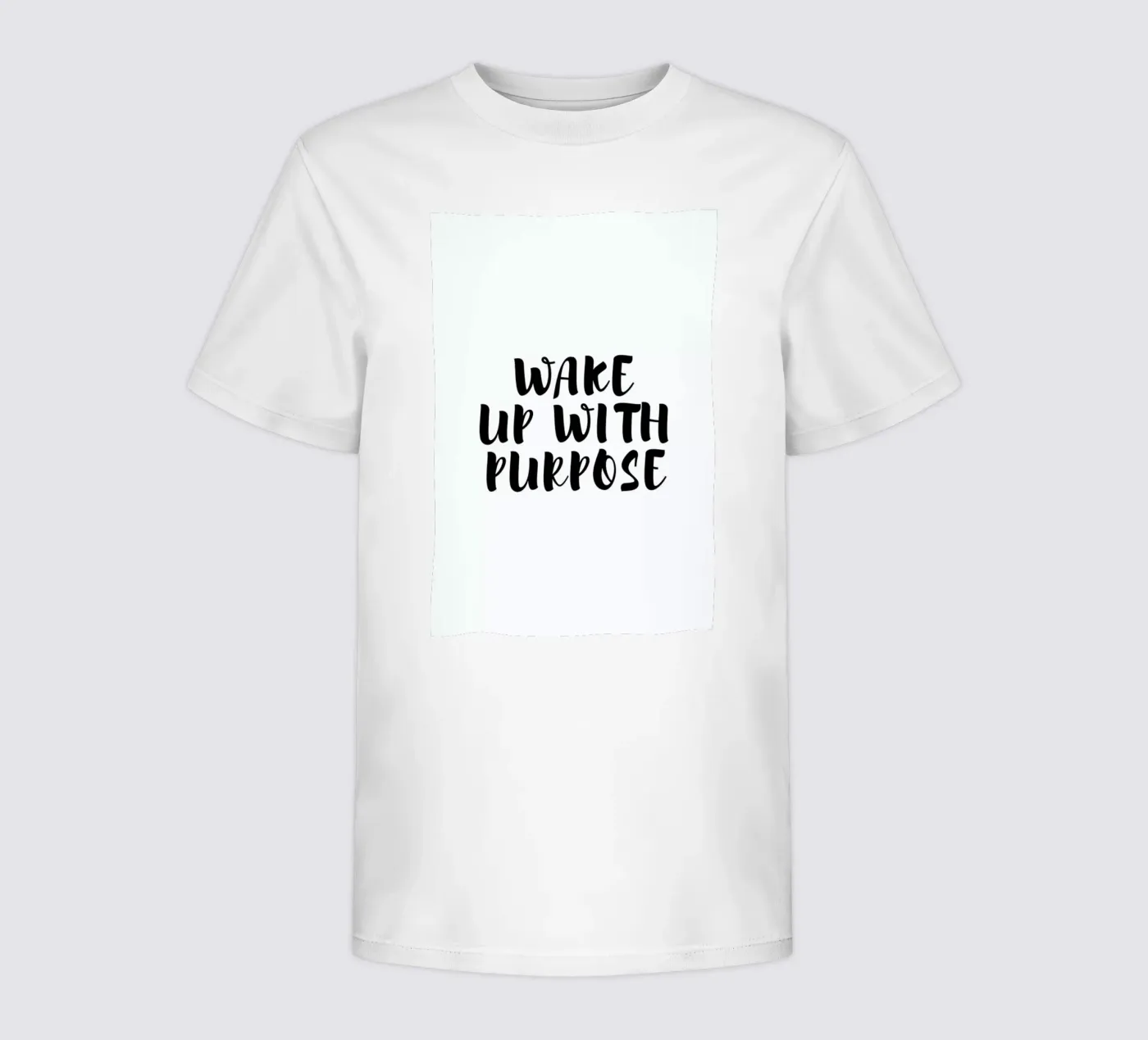 Wake Up t-shirt bambini da typed
