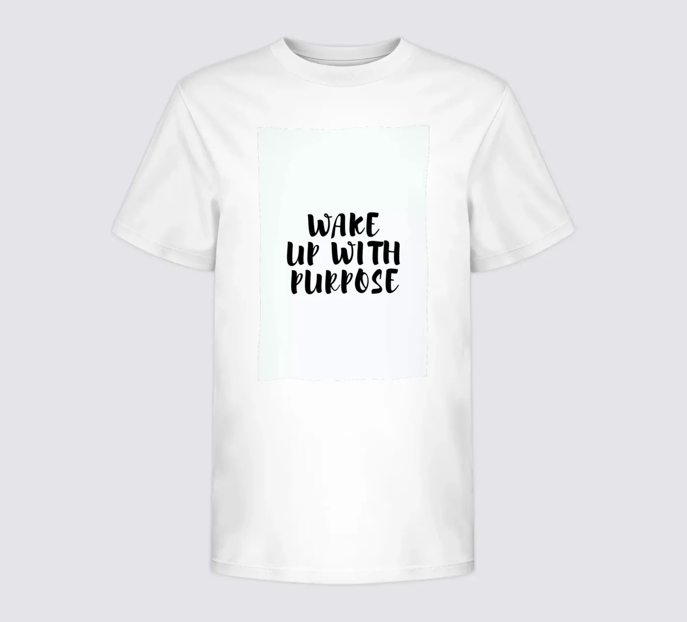 Wake Up t-shirt bambini da typed