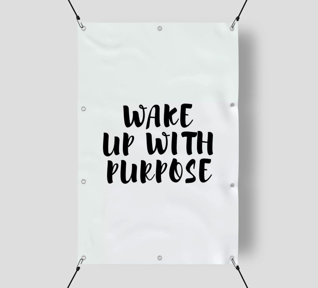 Wake Up telo in pvc da typed