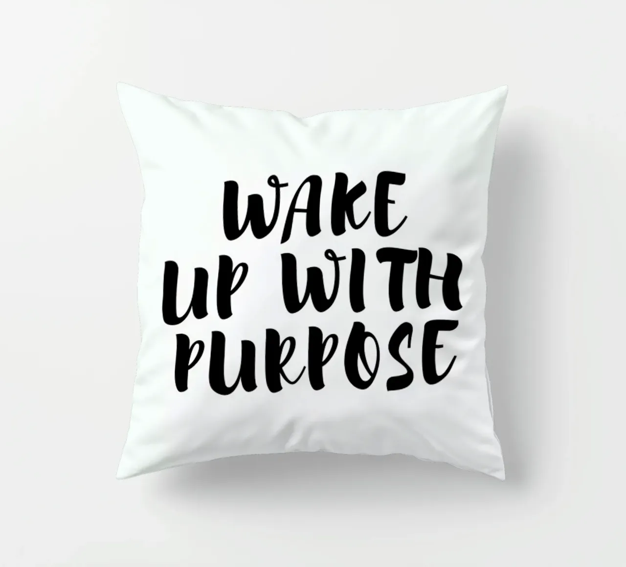 Wake Up cuscino da typed