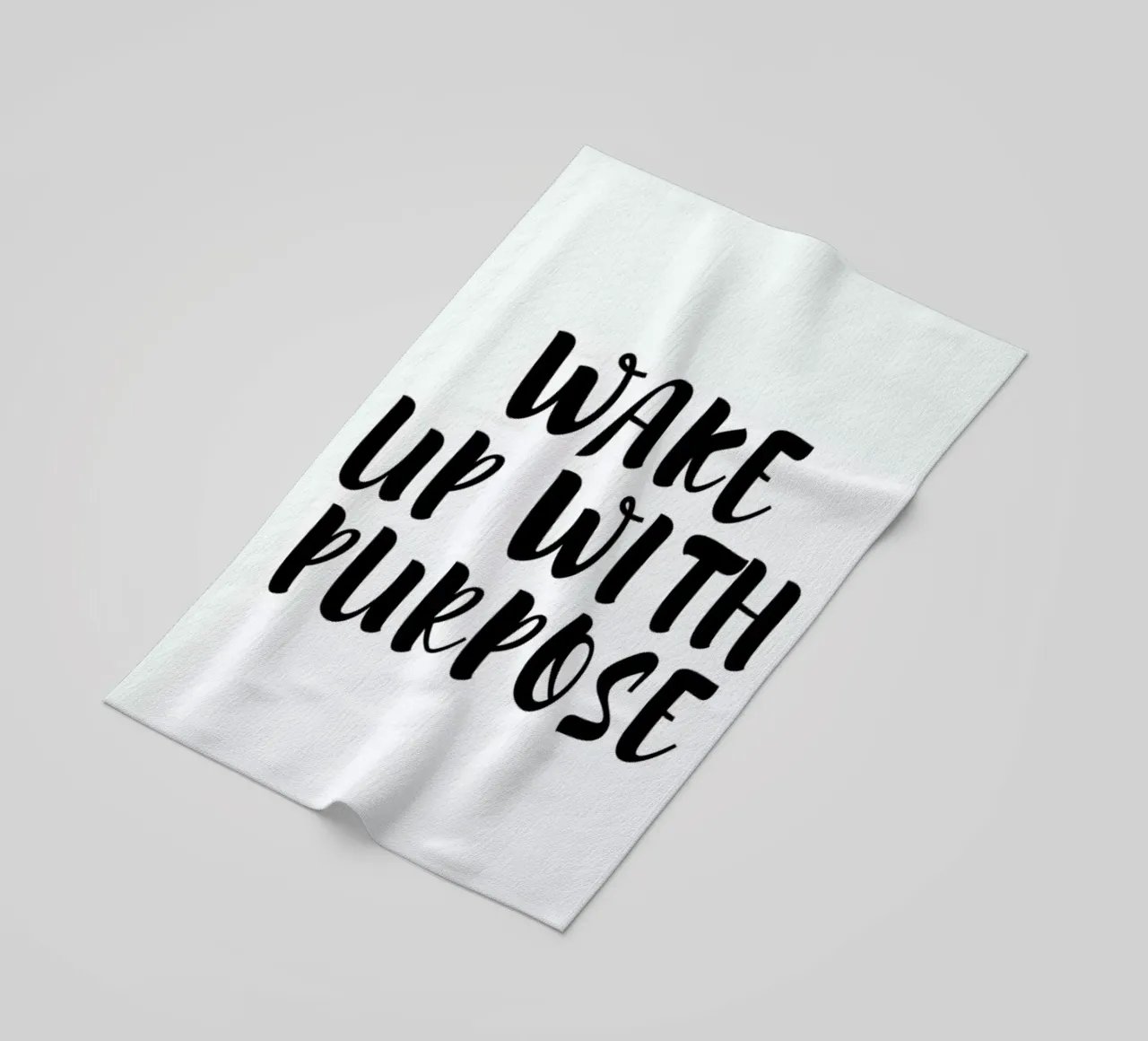 Wake Up telo mare da typed