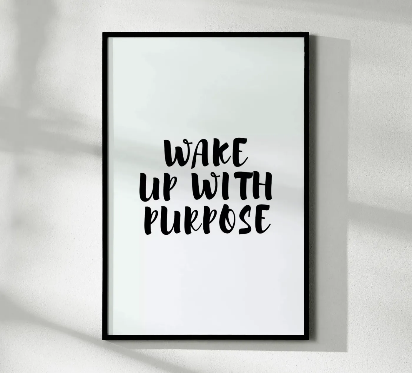 Wake Up poster da typed