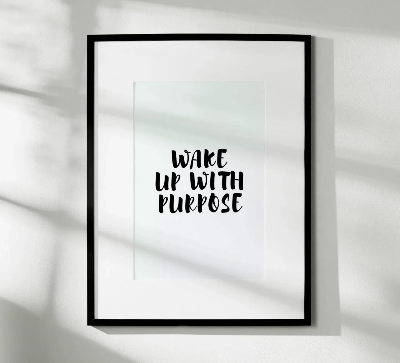 Wake Up poster da typed