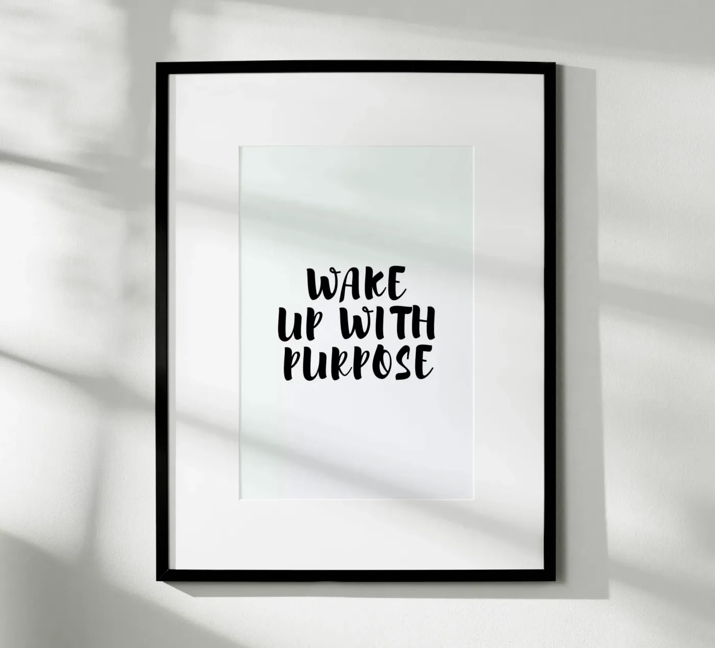 Wake Up poster da typed