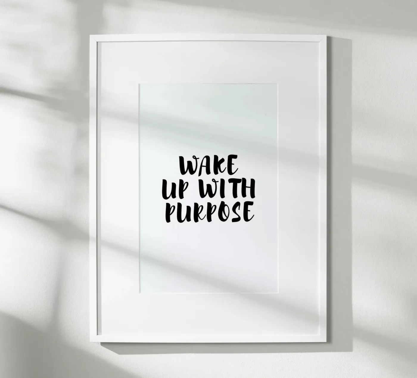 Wake Up poster by typed