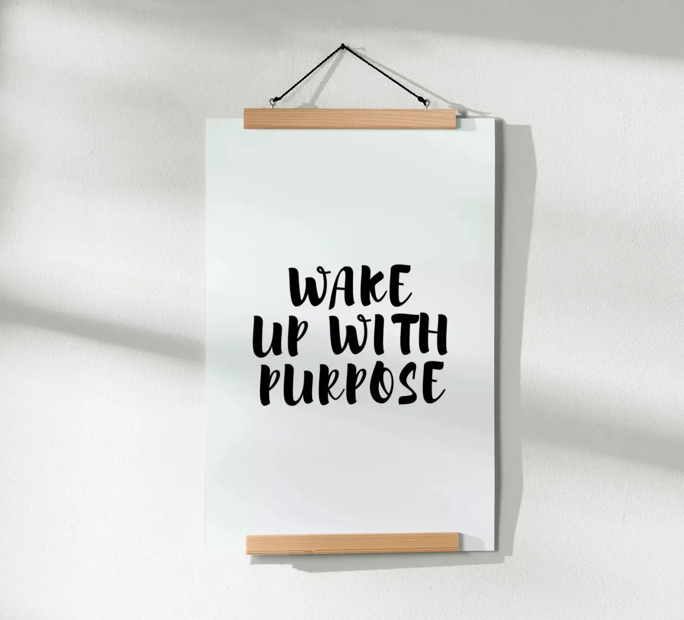 Wake Up poster by typed