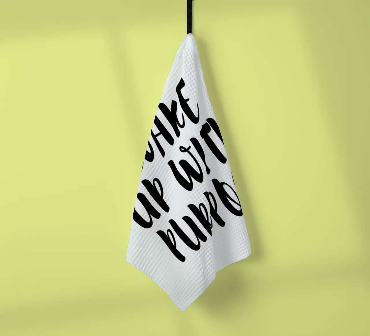 Wake Up canovaccio da cucina da typed